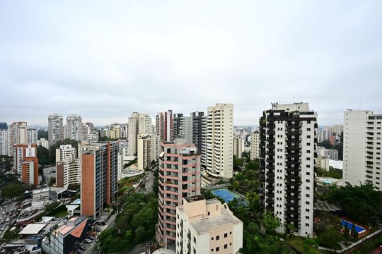 Vista da Cobertura de apartamento à venda com 1 quarto, 90m² em Vila Andrade, São Paulo