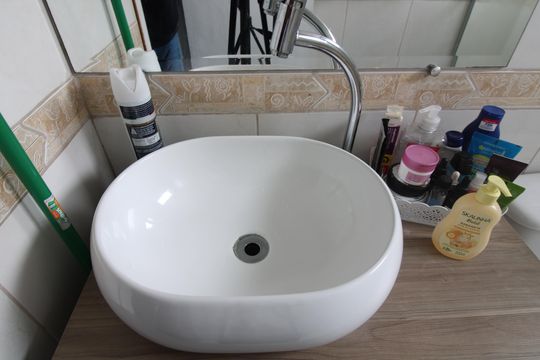 Banheiro de apartamento para alugar com 2 quartos, 56m² em Cangaíba, São Paulo
