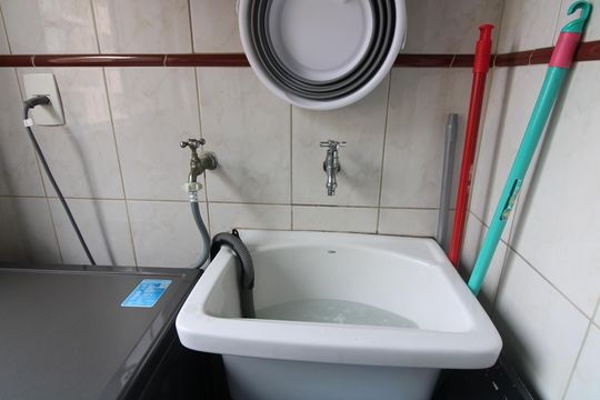 Área de Serviço de apartamento para alugar com 2 quartos, 56m² em Cangaíba, São Paulo