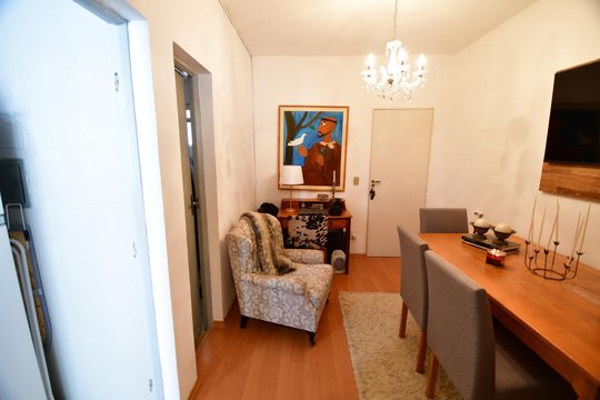Sala de apartamento à venda com 1 quarto, 43m² em Botafogo, Campinas