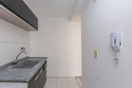 Cozinha de apartamento à venda com 2 quartos, 41m² em Vila Água Funda, São Paulo