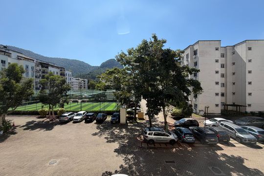 Quarto 1 - Vista de apartamento à venda com 3 quartos, 70m² em Jacarepaguá, Rio de Janeiro