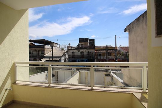 Suíte 3 - Varanda de casa de condomínio à venda com 3 quartos, 140m² em Freguesia , Rio de Janeiro