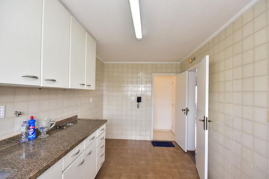 Cozinha de apartamento à venda com 3 quartos, 127m² em Jardim Ampliação, São Paulo