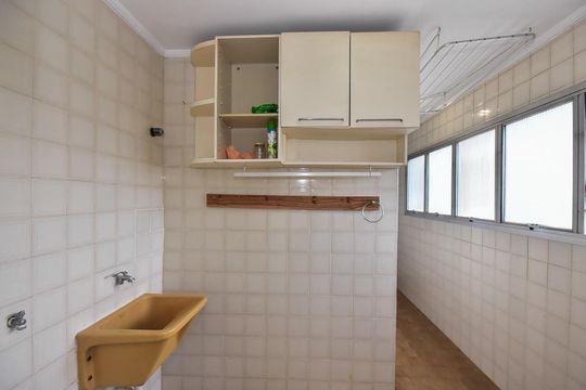 Área de Serviço de apartamento à venda com 3 quartos, 127m² em Jardim Ampliação, São Paulo