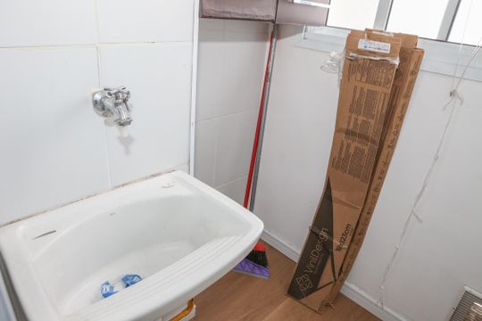 Cozinha e Área de Serviço de apartamento à venda com 1 quarto, 38m² em Barra Funda, São Paulo