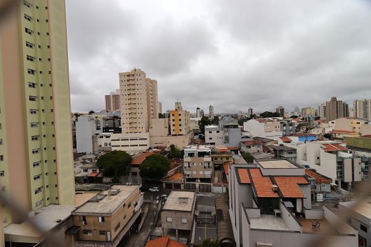 Vista do Quarto de apartamento à venda com 2 quartos, 51m² em Jardim Sílvia, Santo André