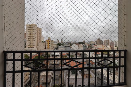 Varanda da Sala de apartamento à venda com 2 quartos, 51m² em Jardim Sílvia, Santo André