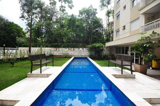 Área comum de kitnet/studio para alugar com 1 quarto, 38m² em Jardim Ampliação, São Paulo