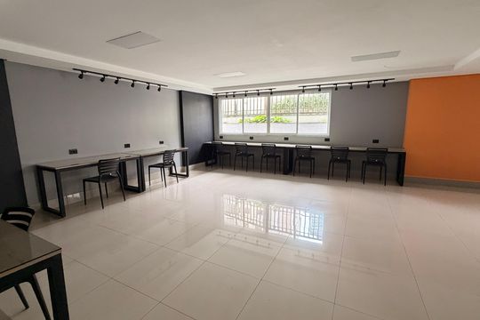 Área comum - Coworking de apartamento para alugar com 2 quartos, 50m² em Setor Bueno, Goiânia
