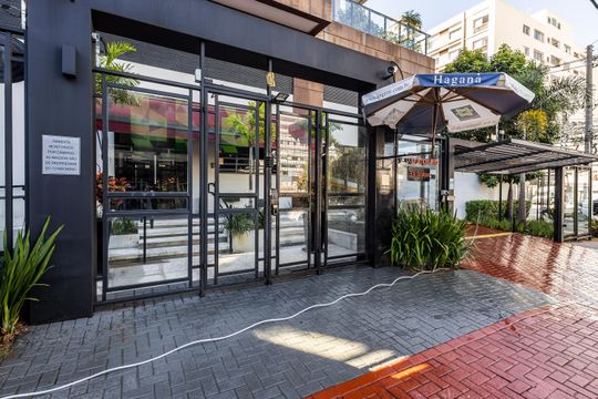 Fachada de kitnet/studio para alugar com 1 quarto, 27m² em Jardim Paulista, São Paulo