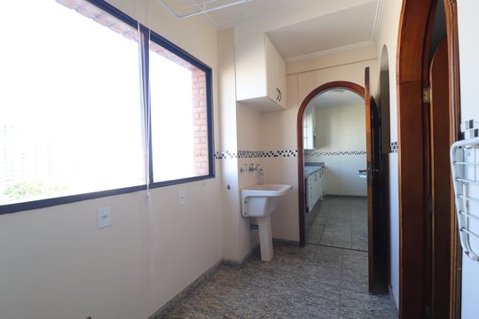 Área de Serviço de apartamento à venda com 3 quartos, 130m² em Parque das Nações, Santo André