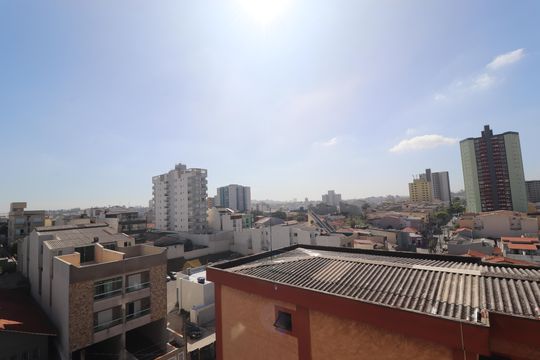 Vista Varanda da Suíte 2 de apartamento à venda com 3 quartos, 130m² em Parque das Nações, Santo André