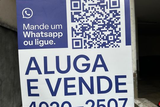 Placa de apartamento para alugar com 2 quartos, 65m² em Engenho Novo, Rio de Janeiro