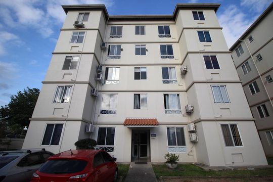 Fachada do bloco de apartamento à venda com 2 quartos, 45m² em Protásio Alves, Porto Alegre