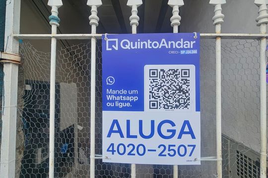Plaquinha de casa para alugar com 1 quarto, 38m² em Vila Buenos Aires, São Paulo