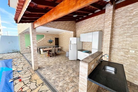 Área comum - Churrasqueira de casa à venda com 5 quartos, 499m² em Vila Romero, São Paulo