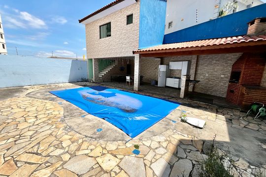 Área comum - Piscina de casa à venda com 5 quartos, 499m² em Vila Romero, São Paulo