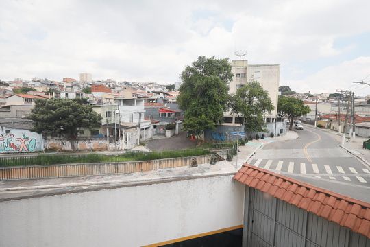 Vista Área de Serviço de apartamento para alugar com 1 quarto, 35m² em Vila Gustavo, São Paulo
