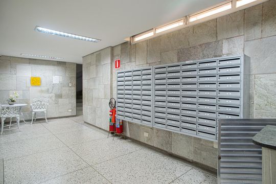 Área comum - Hall Social de apartamento à venda com 1 quarto, 58m² em Bela Vista, São Paulo