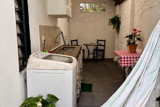 Área de serviço de kitnet/studio para alugar com 1 quarto, 40m² em Cidade Universitária, Campinas