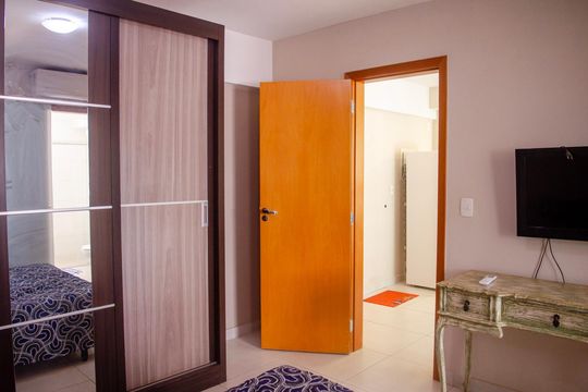 Suíte 1 de apartamento para alugar com 1 quarto, 47m² em Setor Marista, Goiânia