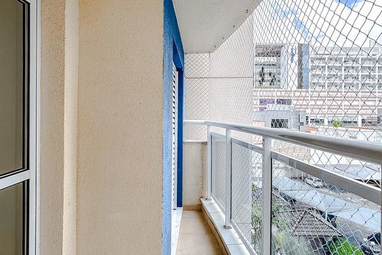 Varanda da Sala de apartamento à venda com 3 quartos, 80m² em Tatuapé, São Paulo
