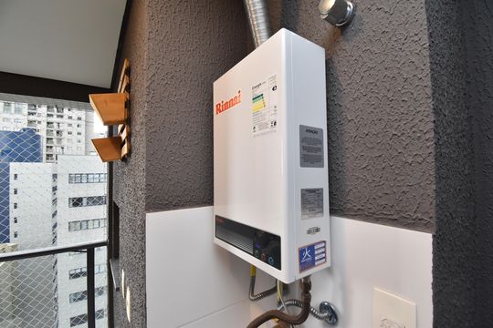 Sacada do Studio de apartamento para alugar com 1 quarto, 37m² em Bigorrilho, Curitiba