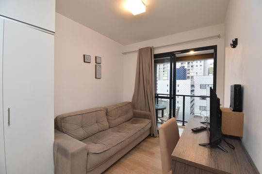 Studio de apartamento para alugar com 1 quarto, 37m² em Bigorrilho, Curitiba