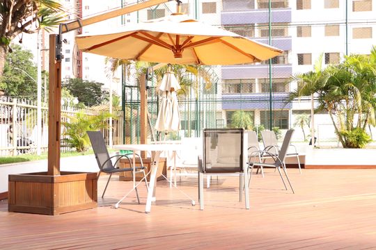 Área comum de apartamento para alugar com 3 quartos, 102m² em Jardim Goiás, Goiânia