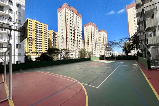 Área comum - Quadra de apartamento para alugar com 2 quartos, 55m² em Vila Parque Jabaquara, São Paulo