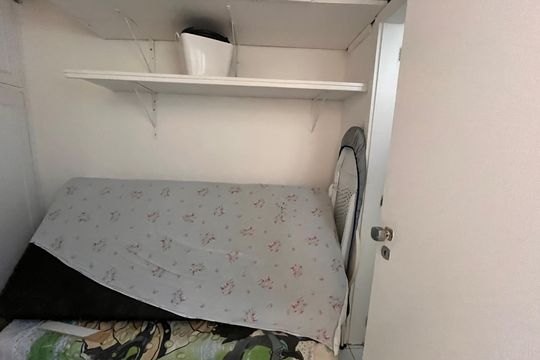Quarto de serviço de apartamento para alugar com 3 quartos, 121m² em Leblon, Rio de Janeiro