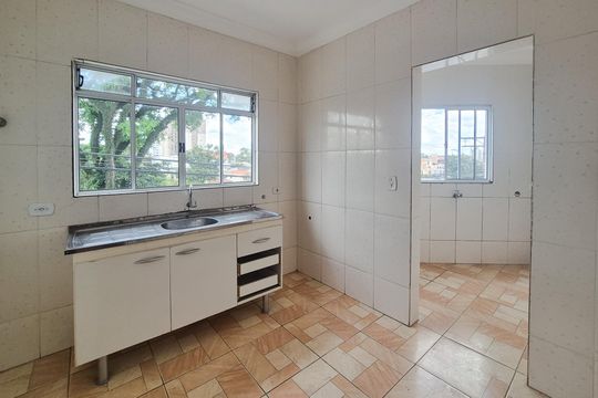 cozinha de apartamento para alugar com 1 quarto, 42m² em Assunção, São Bernardo do Campo