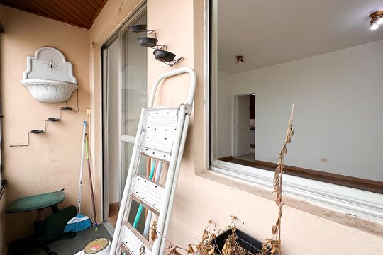 Varanda da Sala de apartamento à venda com 3 quartos, 76m² em Planalto, São Bernardo do Campo