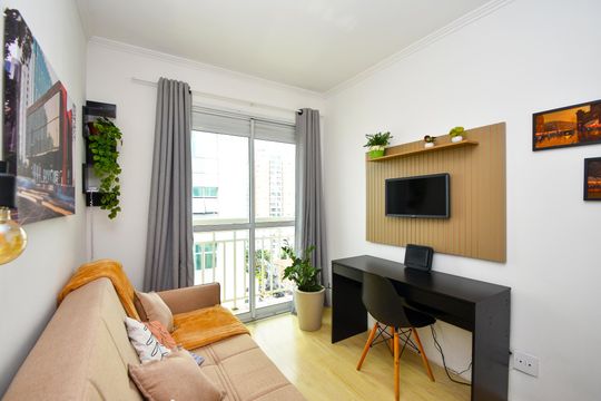 Apartamento para alugar com 1 quarto, 28m² em Pinheiros, São Paulo