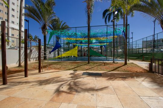 Área comum de apartamento para alugar com 2 quartos, 55m² em Setor Industrial (taguatinga), Brasília