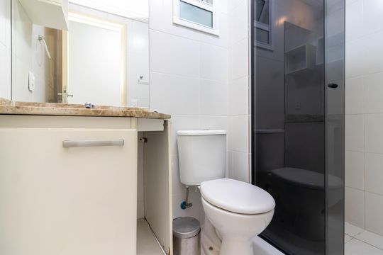Banheiro 2 de apartamento para alugar com 2 quartos, 65m² em Vila Dom Pedro Ii, São Paulo
