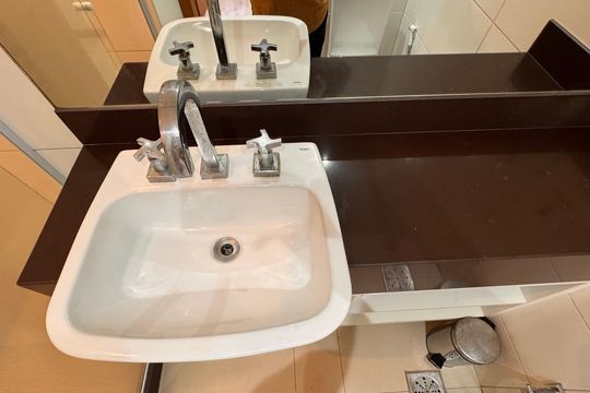 Banheiro Social de apartamento à venda com 4 quartos, 125m² em Recreio dos Bandeirantes, Rio de Janeiro