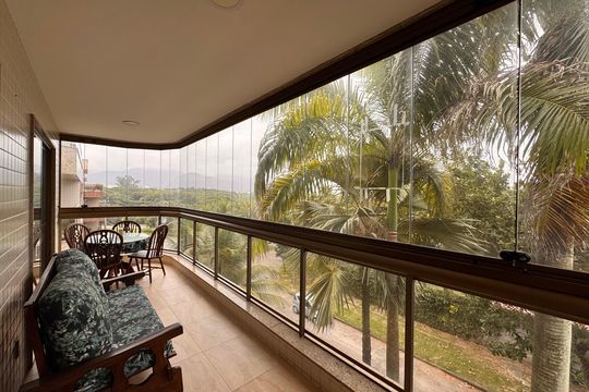 Varanda de apartamento à venda com 4 quartos, 125m² em Recreio dos Bandeirantes, Rio de Janeiro