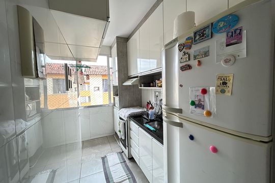 Cozinha de apartamento à venda com 2 quartos, 60m² em Piedade, Rio de Janeiro
