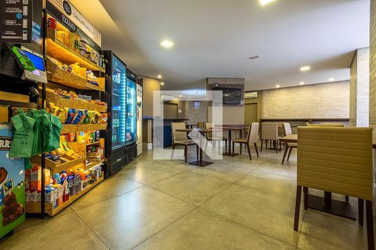 Área comum de kitnet/studio à venda com 1 quarto, 31m² em Pinheiros, São Paulo
