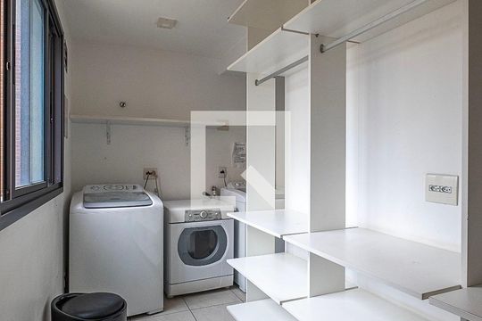 Área de Serviço de kitnet/studio à venda com 1 quarto, 31m² em Pinheiros, São Paulo