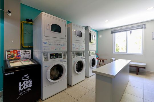 Área comum de apartamento para alugar com 1 quarto, 37m² em Campo Belo, São Paulo