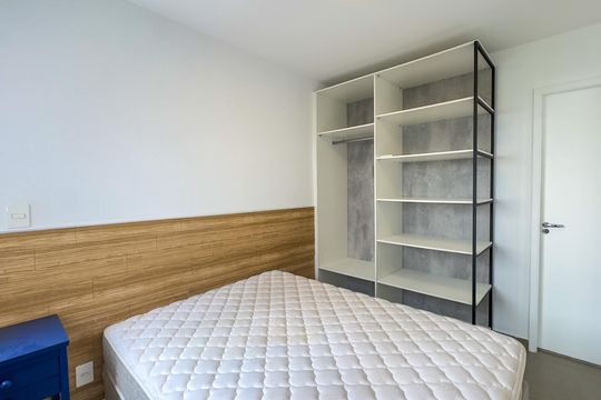 Suíte de apartamento para alugar com 1 quarto, 37m² em Campo Belo, São Paulo