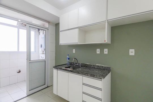 Cozinha de kitnet/studio à venda com 1 quarto, 29m² em Jardim Independência (são Paulo), São Paulo
