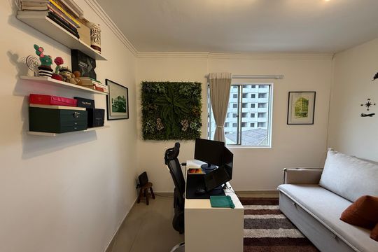 Sala de apartamento à venda com 1 quarto, 40m² em Campos Elíseos, São Paulo