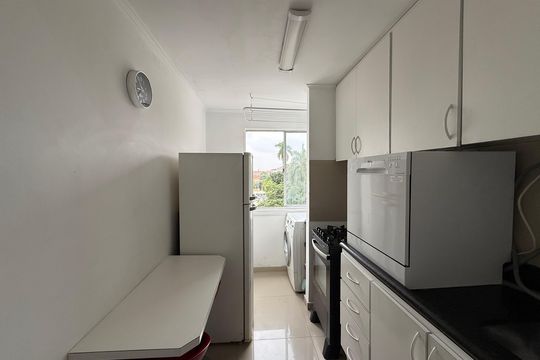 Cozinha de apartamento à venda com 1 quarto, 40m² em Campos Elíseos, São Paulo