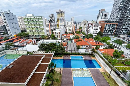 Vista Varanda de apartamento para alugar com 2 quartos, 86m² em Pinheiros, São Paulo