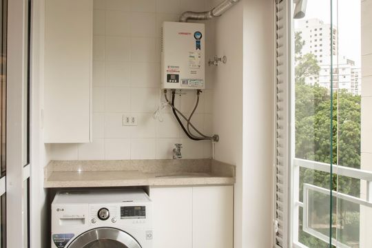 Área de Serviço de apartamento para alugar com 2 quartos, 58m² em Saúde, São Paulo