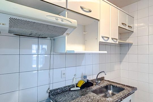 Cozinha de apartamento para alugar com 1 quarto, 41m² em Tatuapé, São Paulo
